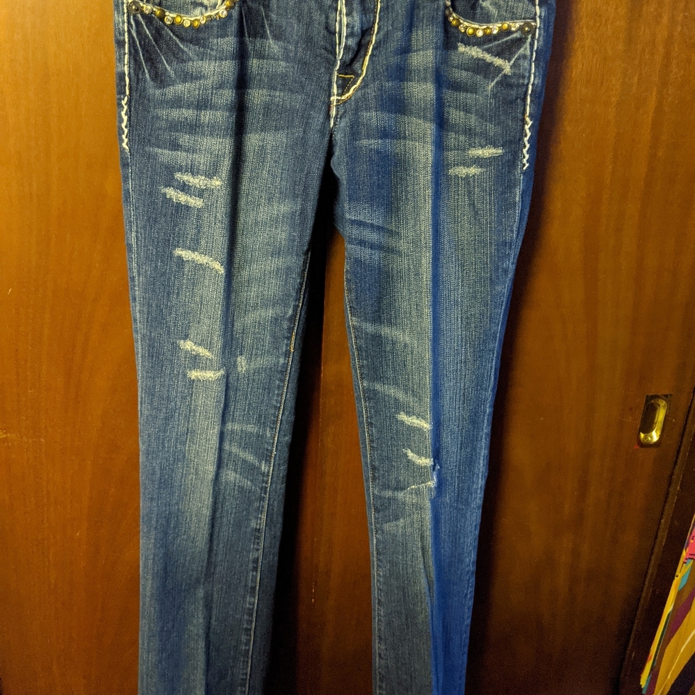 Ed Hardy boot cut jeans